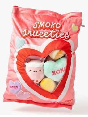 Smoko Sweeties Plush Candy Pack - Pink